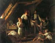 Der Abschied von den Eltern - �������� � ���������� 1863. ����������� ��������� �����