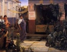 Alma Tadema The Flower Market. �����-������ �������