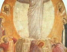 Fra Angelico Transfiguration, 1440-41, fresco, San Marco at . ,    F