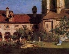 Chase William Merritt The Cloisters. ,  
