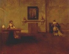 dewing the letter 1907. Dewing,  