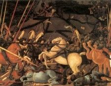 UCCELLO Paolo Bernardino Della Ciarda Thrown Off His Horse. , 