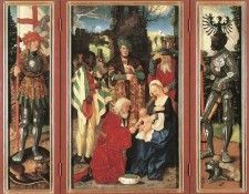 BALDUNG GRIEN Hans Adoration Of The Magi.  Grien, 