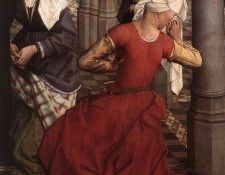 Weyden Seven Sacraments (central panel) detail2. ,   