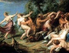 ger-PeterPaulRubens-DianasNymphsChasedBySatyrs. ,  