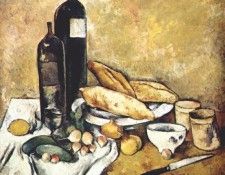 shevchenko still life with bottles 1922. 