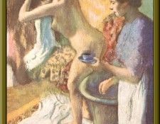 PO Degas 34 Le petit deje�ner apr�s le bain(1883). ����, �����-������-����