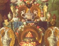 bs-ahp- Alexandre Francois Desportes- Still Life With Silver. Desportes, ��������� �������