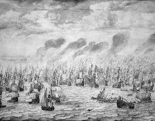 Velde I van de Willem Sea battle at Terheide Sun . ������, ������ ��� �� �������