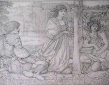 Chant dAmour drawing. -   