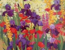 lrs Schmidt M J Purple Iris. �����, ���