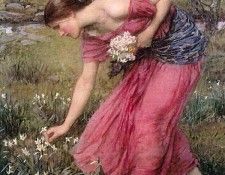 ger-JohnWilliamWaterhouse-Narcissus. ,  