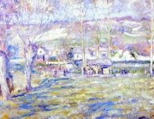 frieseke giverny winter. Frieseke,  