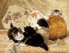 Ronner-Knip Henri�tte The Brass Kettle Sun . Ronner-Knip, ���������