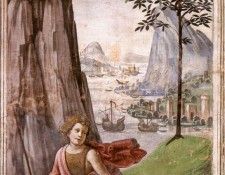 GHIRLANDAIO Domenico St John The Baptist In The Desert. , 