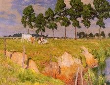 Claus Emile La berge Rangee. �����, �����