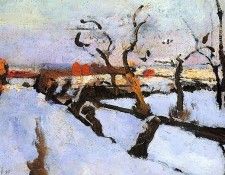 Verster Floris Snow study Sun. , 