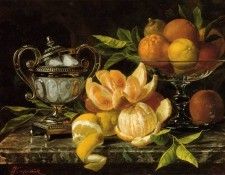 Nature Morte Aux Oranges Et Citrons. Capeinick, ����������� ���
