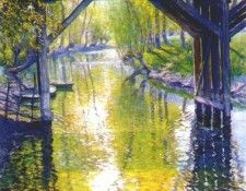rose the old bridge, france c1910. , 