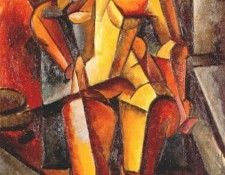 popova female model, standing figure c1913-14. ������