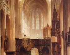 Bosboom Johannes Sint Jans s Hertogenbosch Sun. Bosboom, 