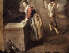 CERUTI Giacomo The Laundress. Ceruti, 