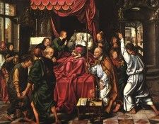 CLEVE Joos van The Death Of The Virgin. ,  