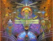 kb Perkinson Tom-Spirit Figures Ascending. , 