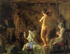 Eakins William Rush Carving his Allegorical Figure of the Sc. , 