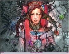 Hong Kuang - Butterfly (Abraxsis). , 