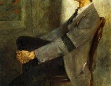 Corinth Lovis Portrait of the Painter Walter Leistilow. , 