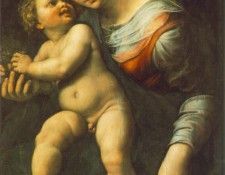 GIULIO ROMANO Virgin With The Child. , 