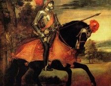 Titian Emperor Charles 1548.  ( )