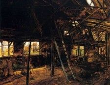 Jansen Chris Interior of a shed Sun. , 