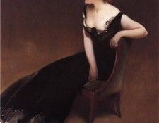 Alexander John White Portrait of Mrs. V Mrs. Herman Duryea. ,  