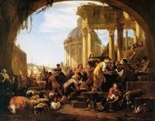 Weenix Jan Baptist The calling of st Matthew Sun. Weenix, -
