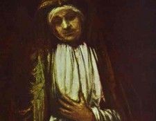 Rembrandt - Portrait of an Old Woman.    