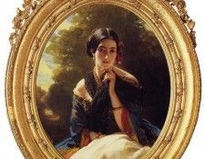 Winterhalter Franz Xavier Princess Leonilla of Sayn Wittgenstein Sayn. �������������, ����� �������