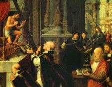 Isenbrandt Adriaen The Mass Of St Gregory. Isenbrandt, ������ Ysenbrandt