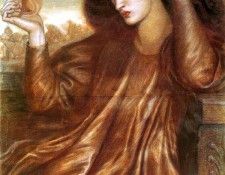 ger-Rossetti-LaDonna-della-Fiamma. , 