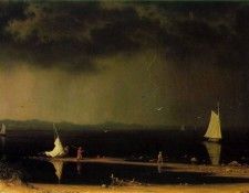 Thunder Storm on Narragansett Bay ATC. ,  