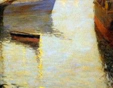 Korovin Konstantin White night in Norway Sun. ������� ���������� ����������