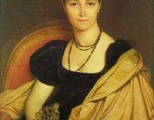 Ingres Madame Antonia Devaucay de Nittis, 1807, Musee Conde,. ����, ��� ����� �������