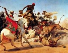 The Lion Hunt.    