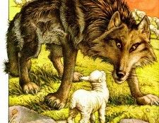 AfII 0002 The Wolf and The Lamb CharlesSantore sqs. Santore, 