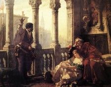 Othello Relating His Adventures to Desdemona. ,   