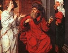 PROVOST Jan Abraham Sarah And The Angel. , 