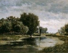 Roelofs Willem Canal at Gouda Sun. , 