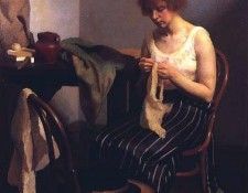 The seamstress. ,   Ives