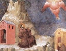 Giotto   Legend of St Francis   [19]   Stigmatization of St Francis.   